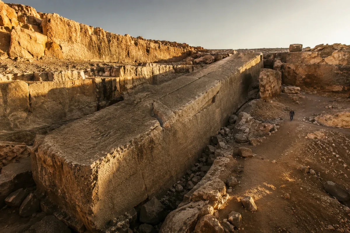 The Baalbek Megaliths: The 1,650-Ton Stone the Romans Left Behind